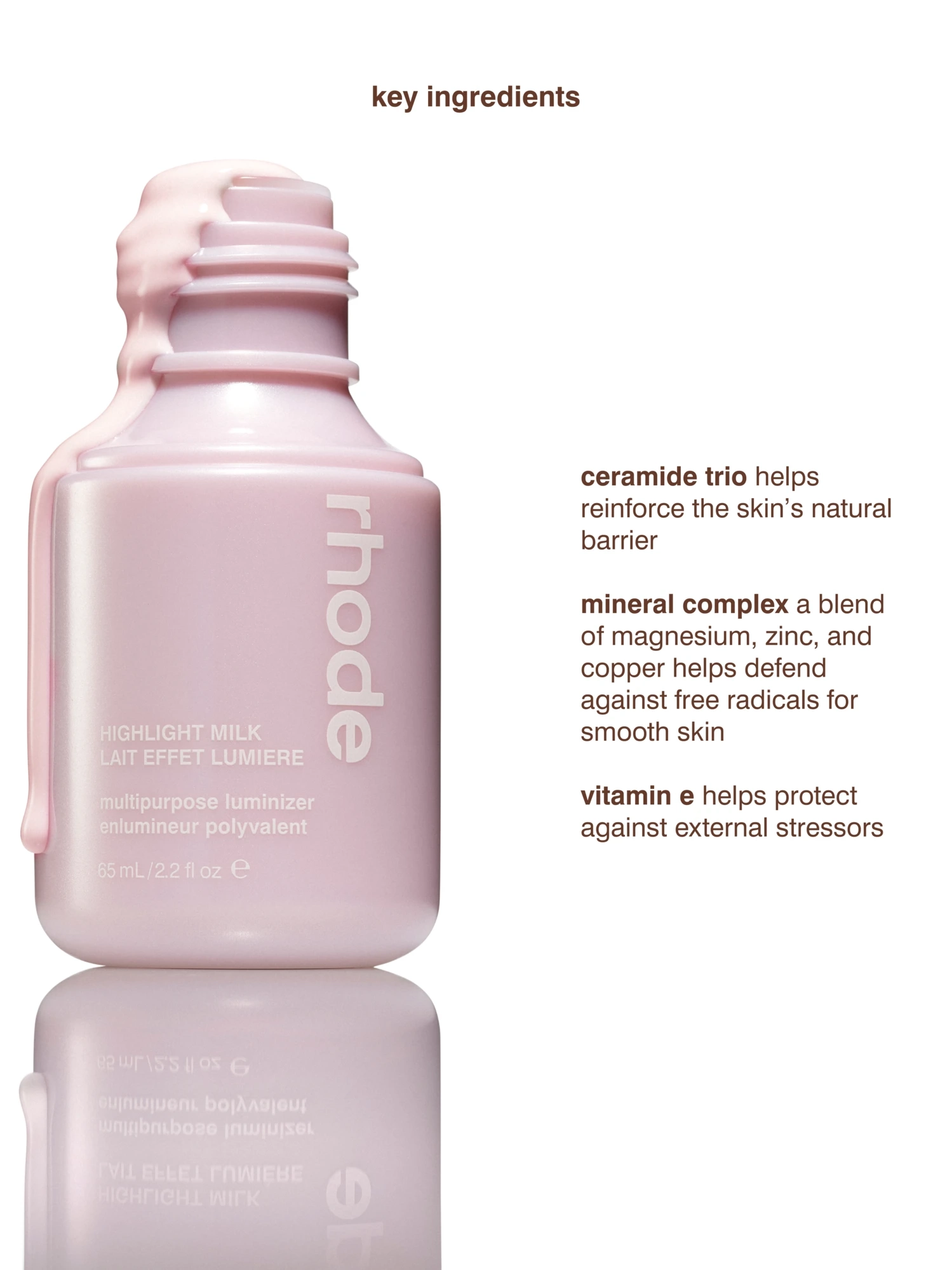 rhode - Highlight Milk Multipurpose Luminizer 01 | MECCA