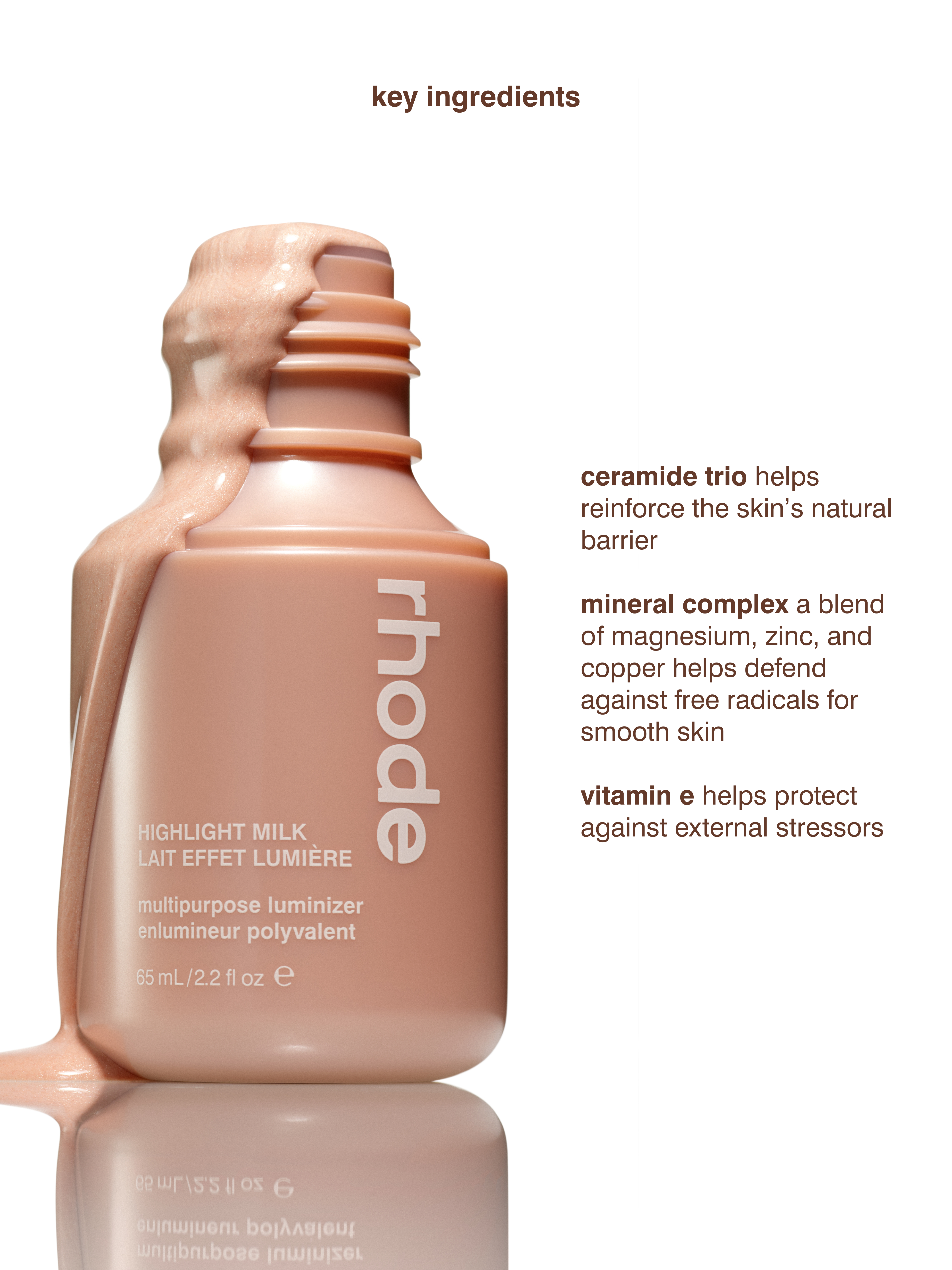 rhode - Highlight Milk Multipurpose Luminizer 02 | MECCA