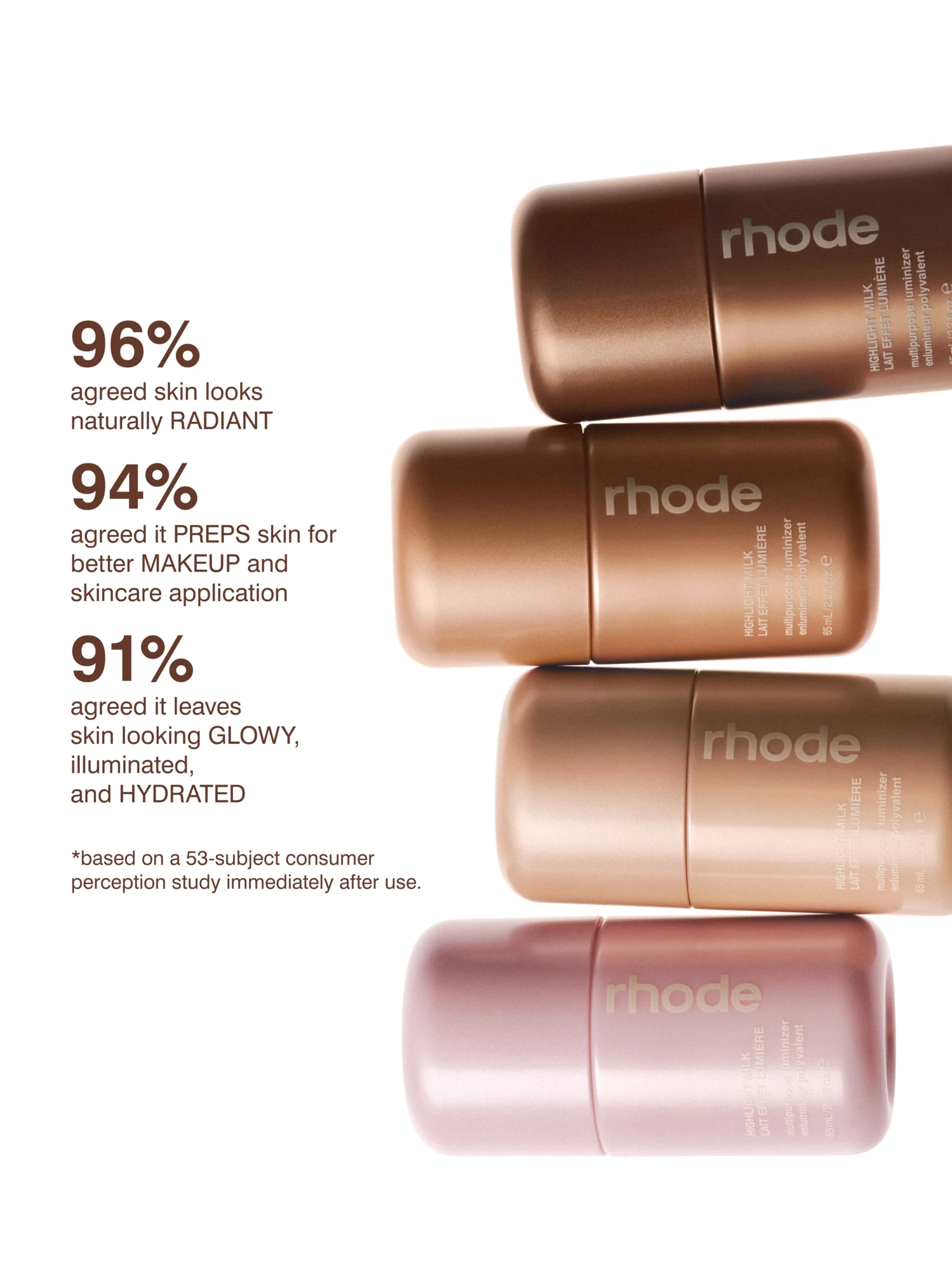 rhode - Highlight Milk Multipurpose Luminizer | MECCA
