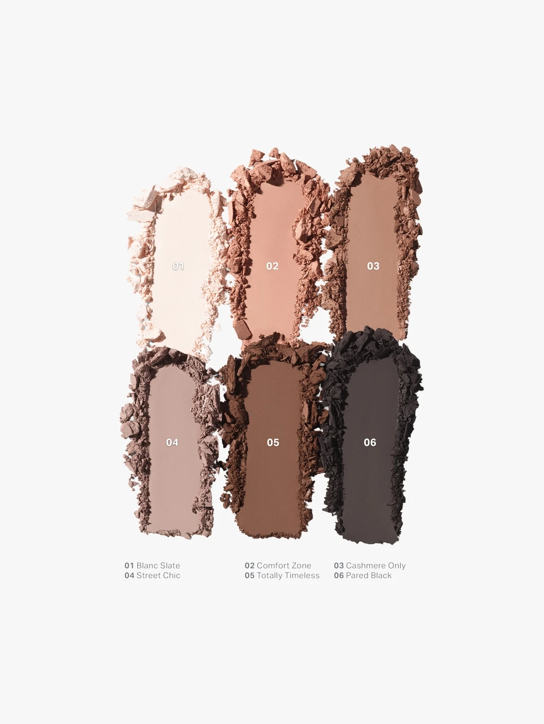 Swatch Morphe Underslated Eyeshadow Palette