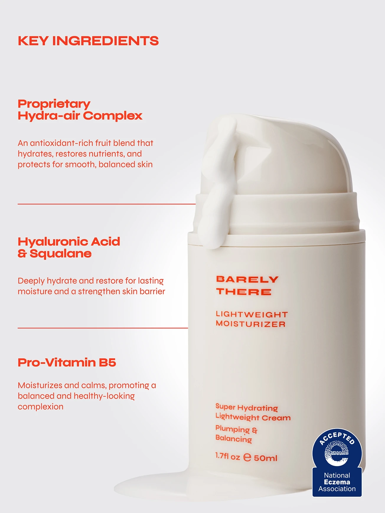 Alternative Image FACILE Barely There Hyaluronic Acid Lightweight Moisturizer