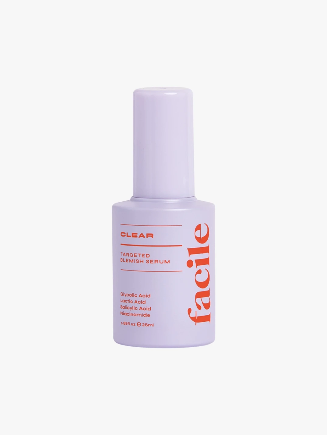 Hero FACILE Clear Serum Exfoliating Serum For Blemishes With10 Aha Bha Blend