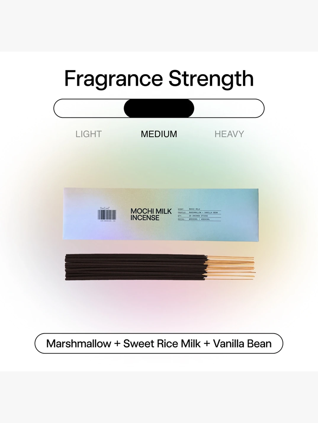 Alternative Image Dedcool Mochi Milk Incense Sticks