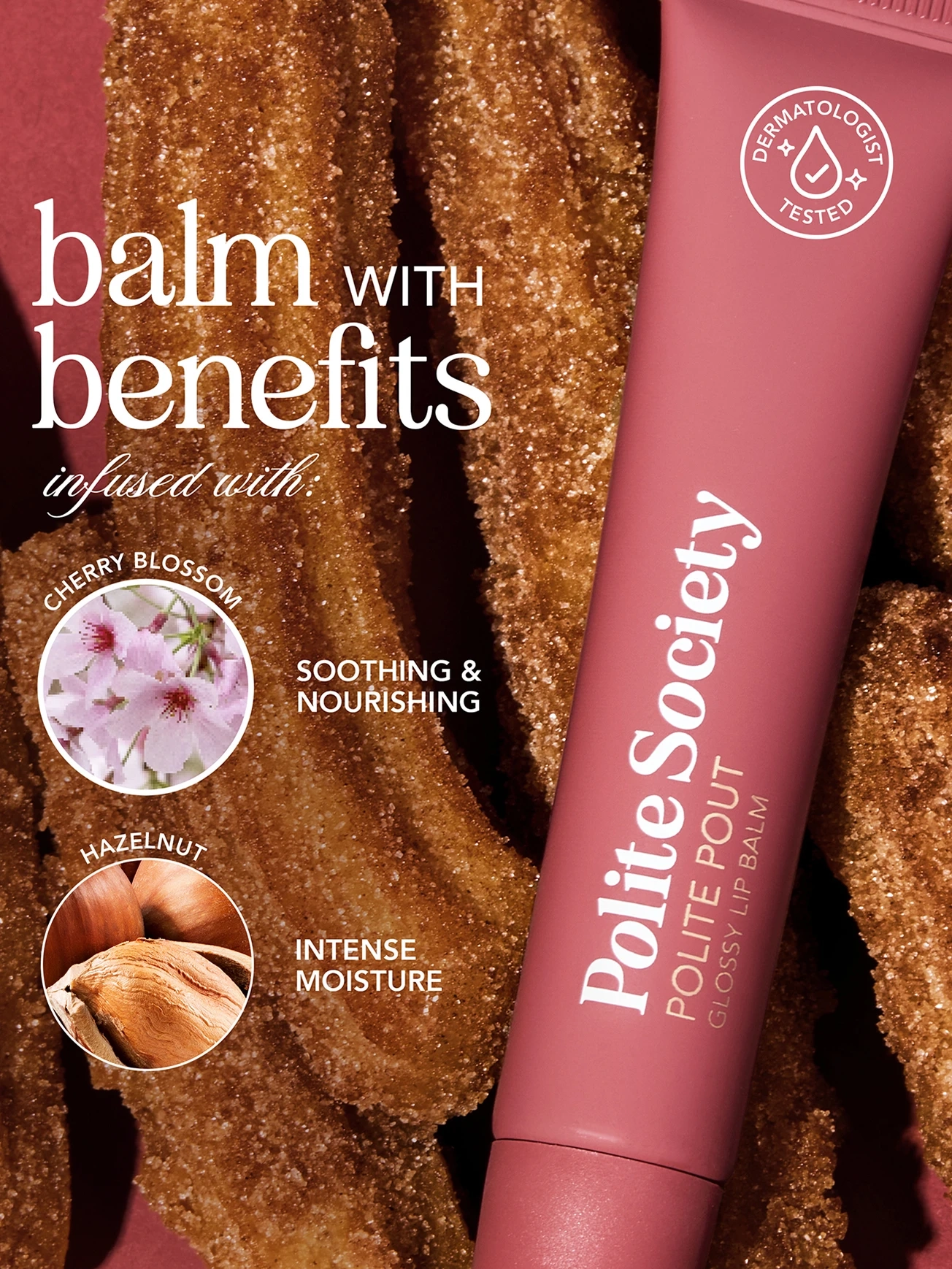 Alternative Image Polite Society Polite Pout Glossy Lip Balm