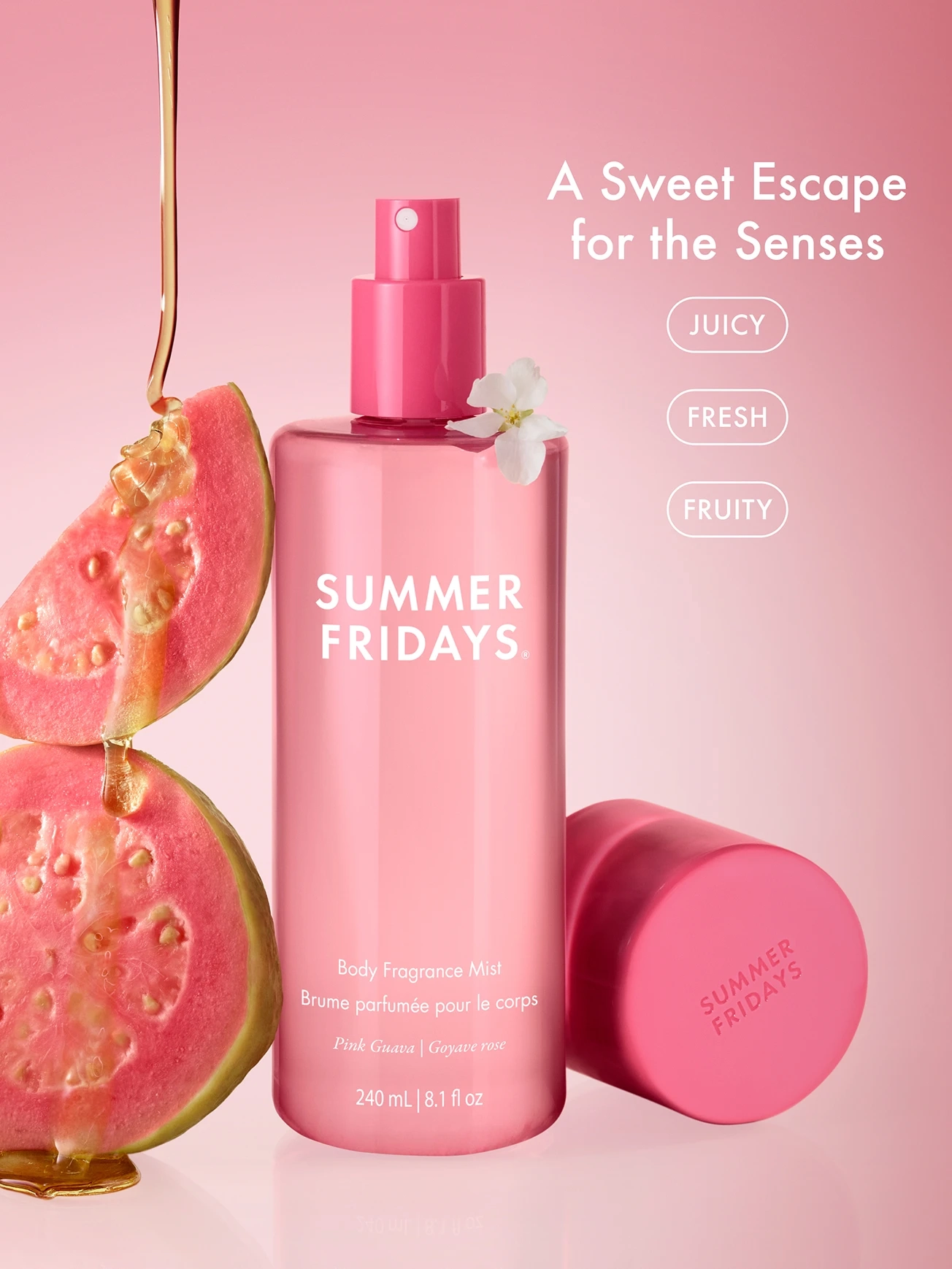 Alternative Image SUMMERFRIDAYS Body Fragrance Mist Pink Guava240m L