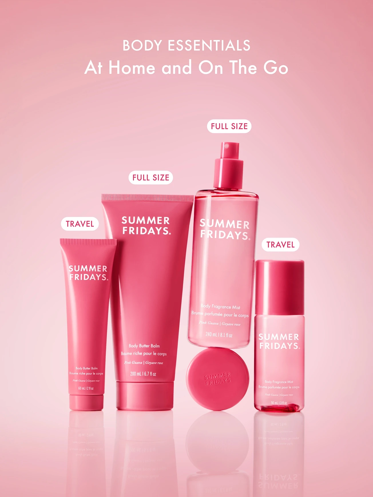 Alternative Image SUMMERFRIDAYS Body Fragrance Mist Pink Guava240m L