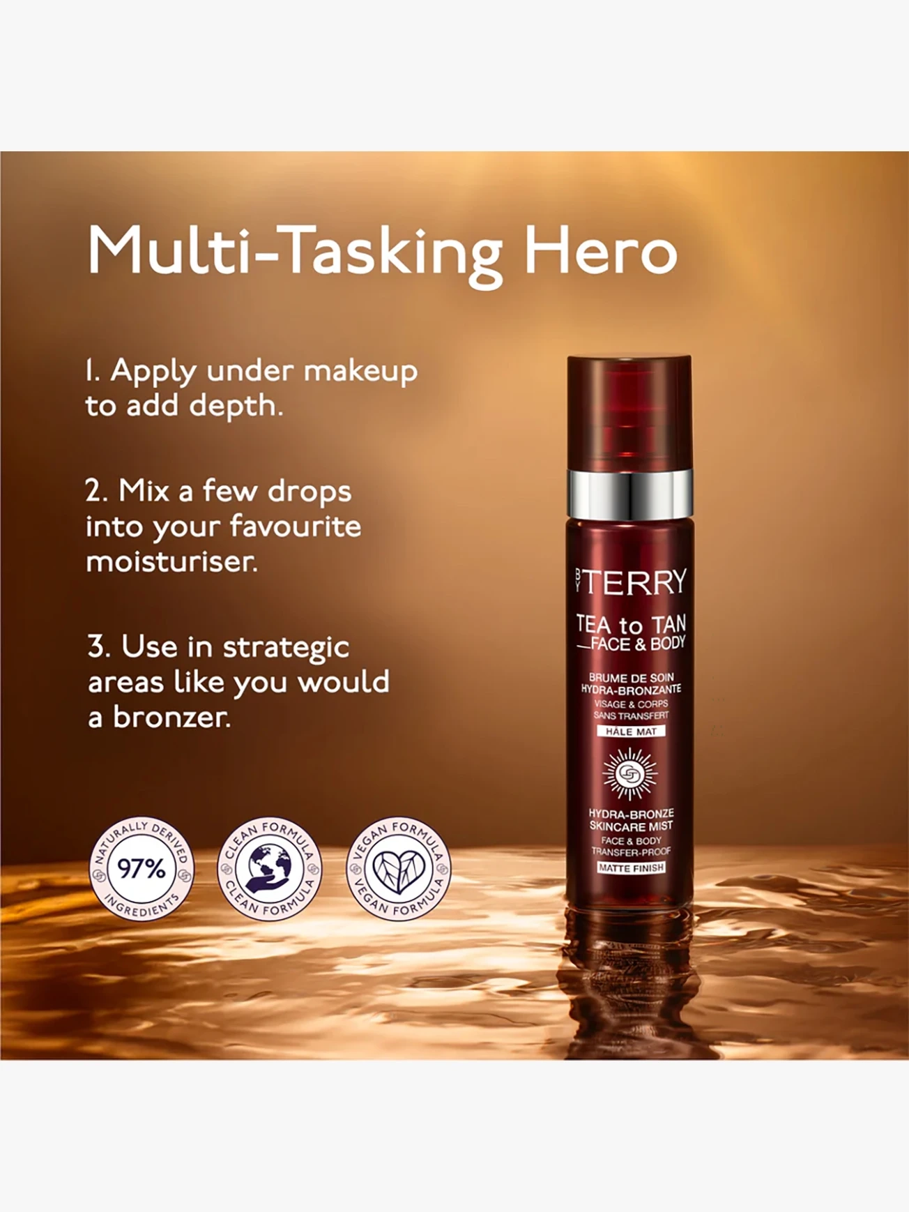 Alternative Image By Terry Tea To Tan Travel Set