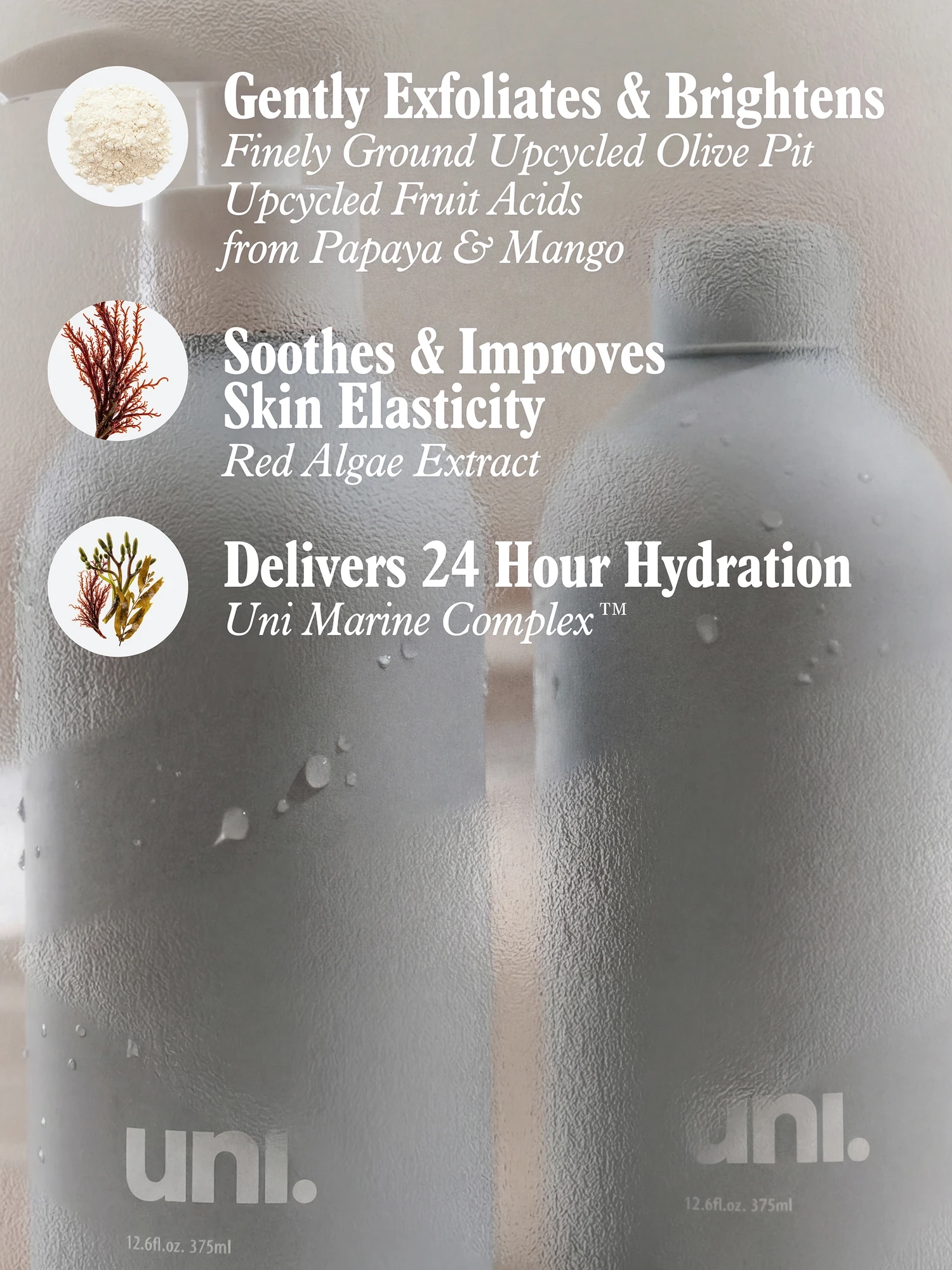 Alternative Image Uni Gentle Exfoliating Body Wash