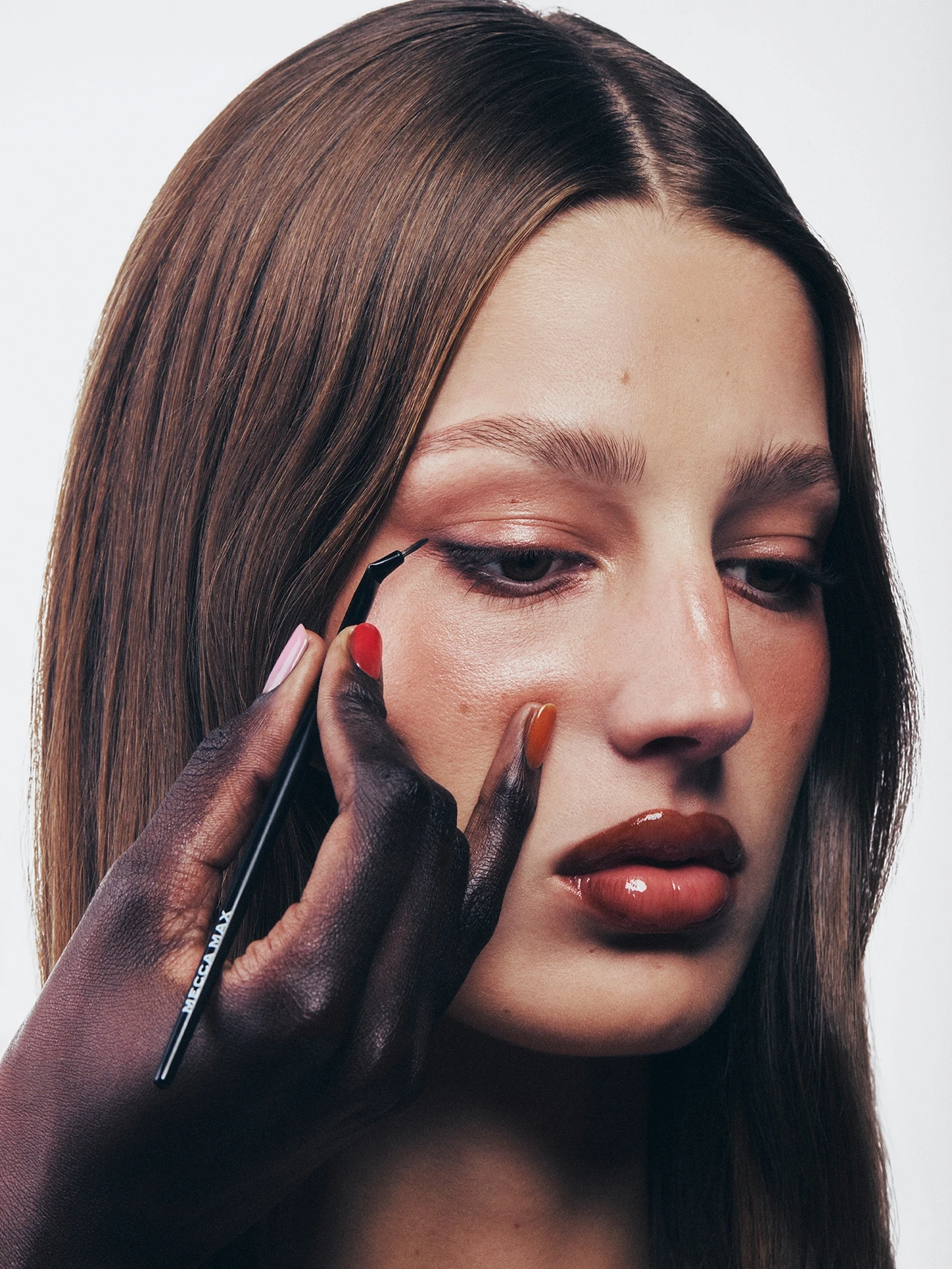 Alternative Image MECCAMAX Precision Eyeliner Brush Copy