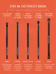 Alternative Image MECCAMAX Domed Buffing Eye Brush