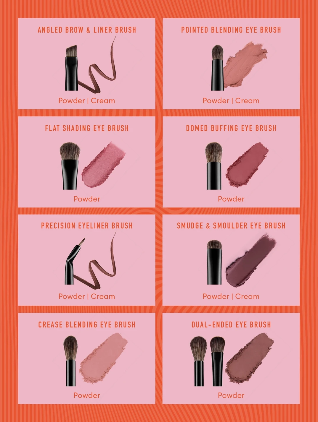 Alternative Image MECCAMAX Angled Browand Liner Brush