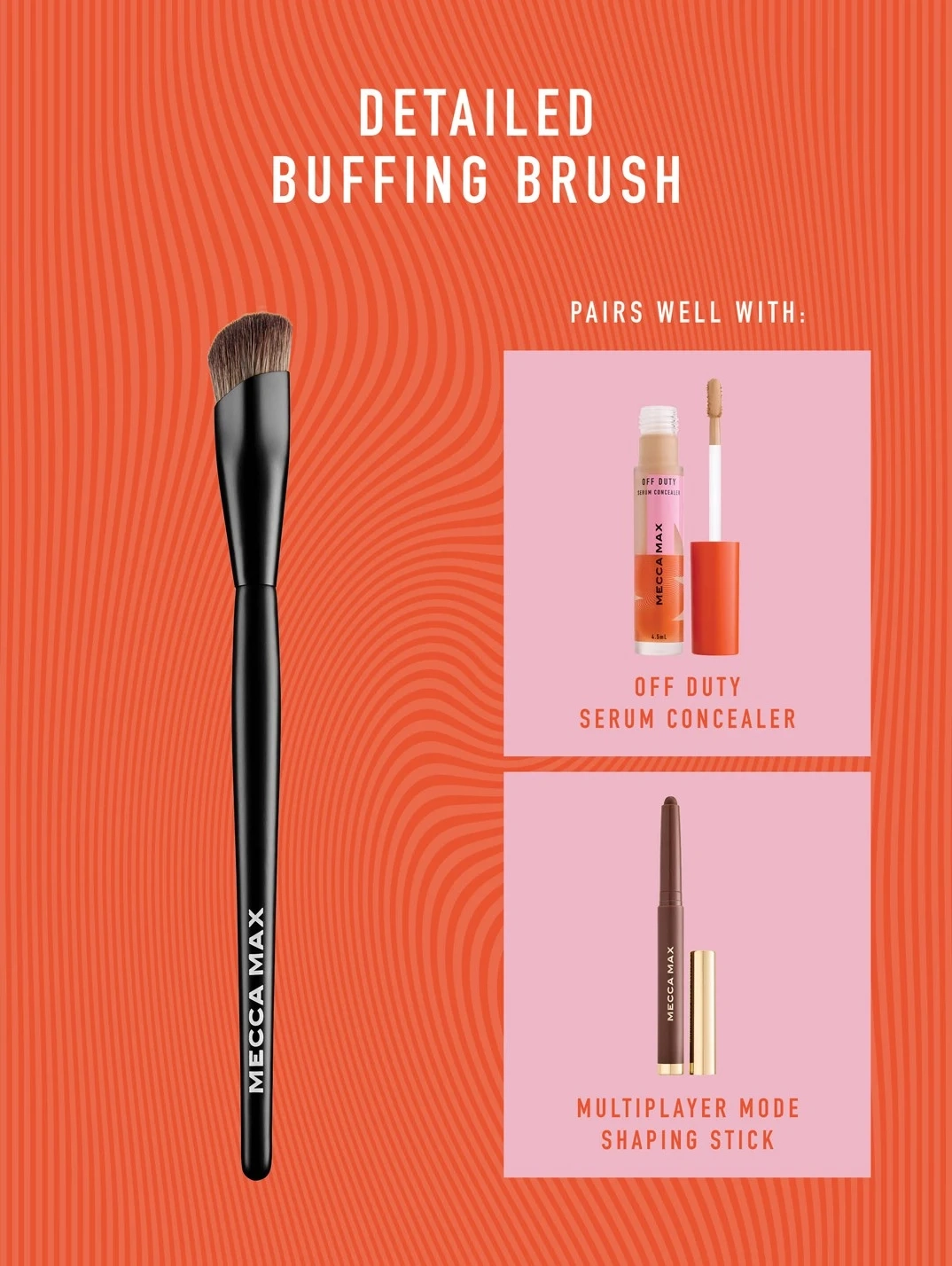 Alternative Image MECCAMAX Detailed Buffing Brush