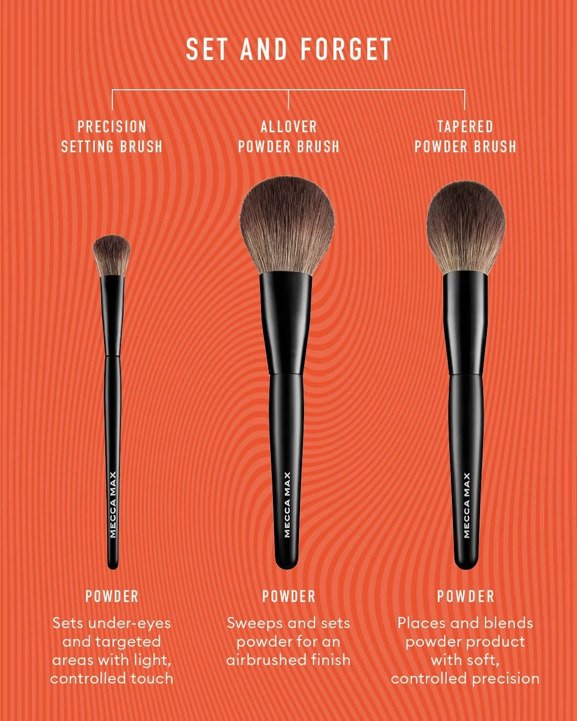 Alternative Image MECCAMAX All Over Powder Brush
