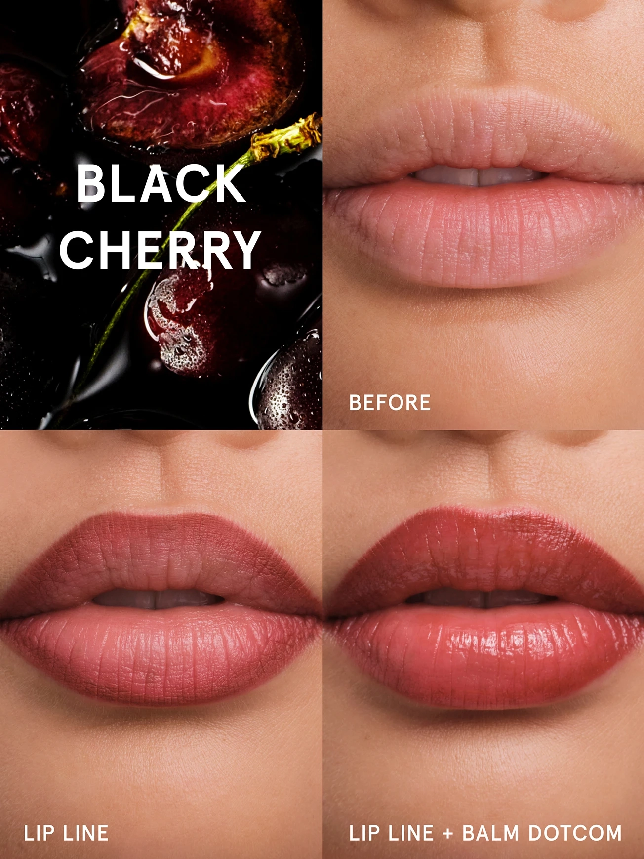 Alternative Image Glossier Black Cherry Mini Lip Duo