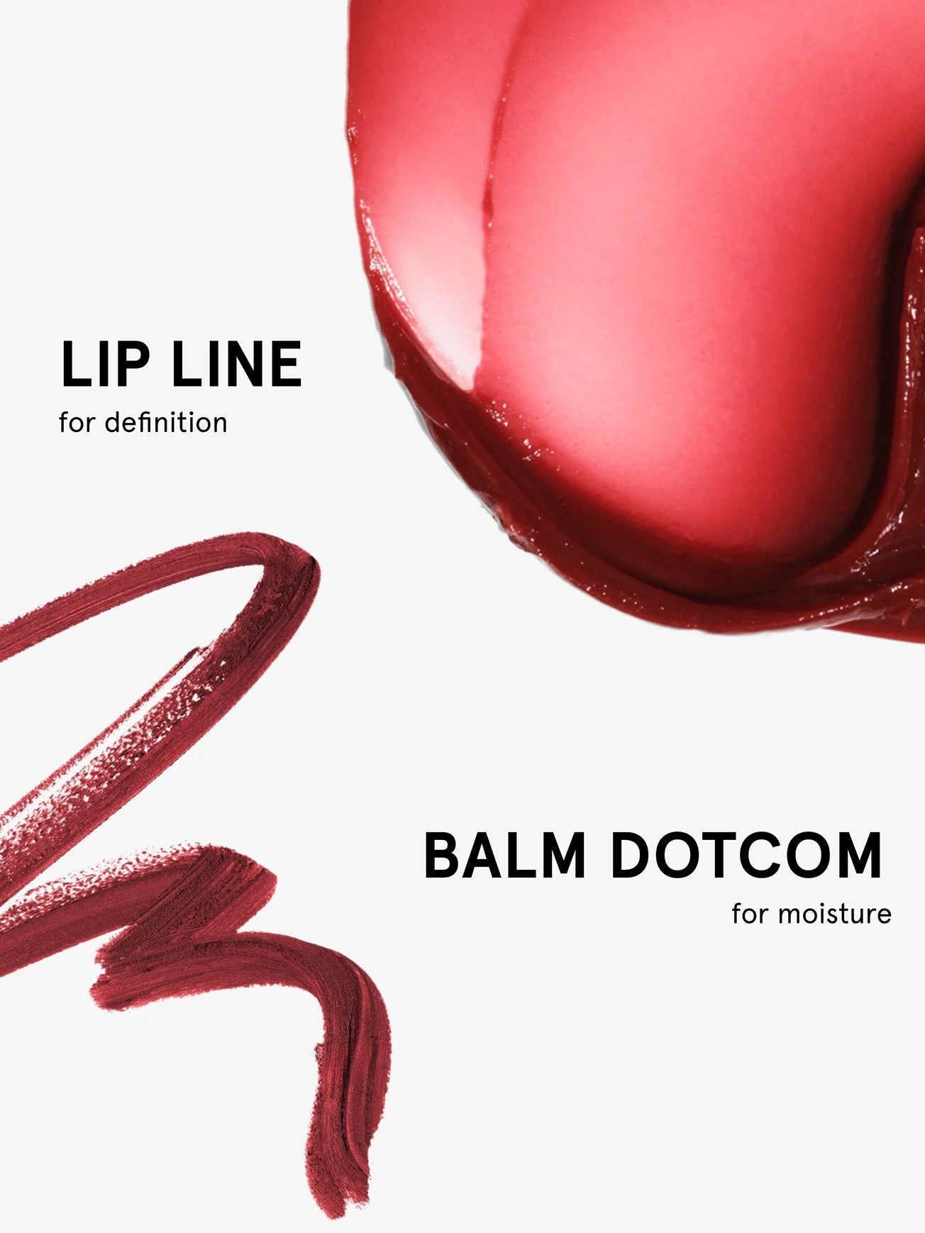 Swatch Glossier Black Cherry Mini Lip Duo