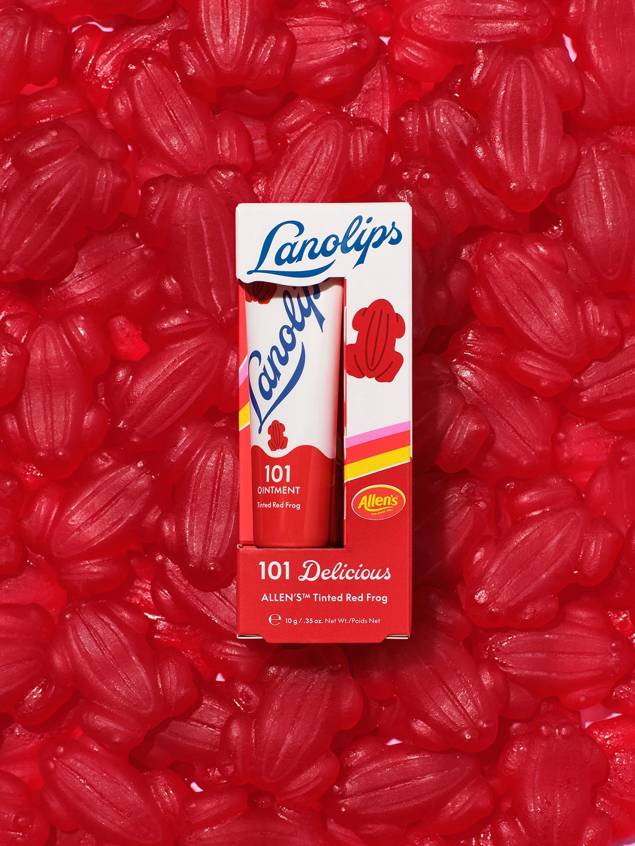 Alternative Image LANOLIPS 101 Ointment Allens Red Frog Tinted