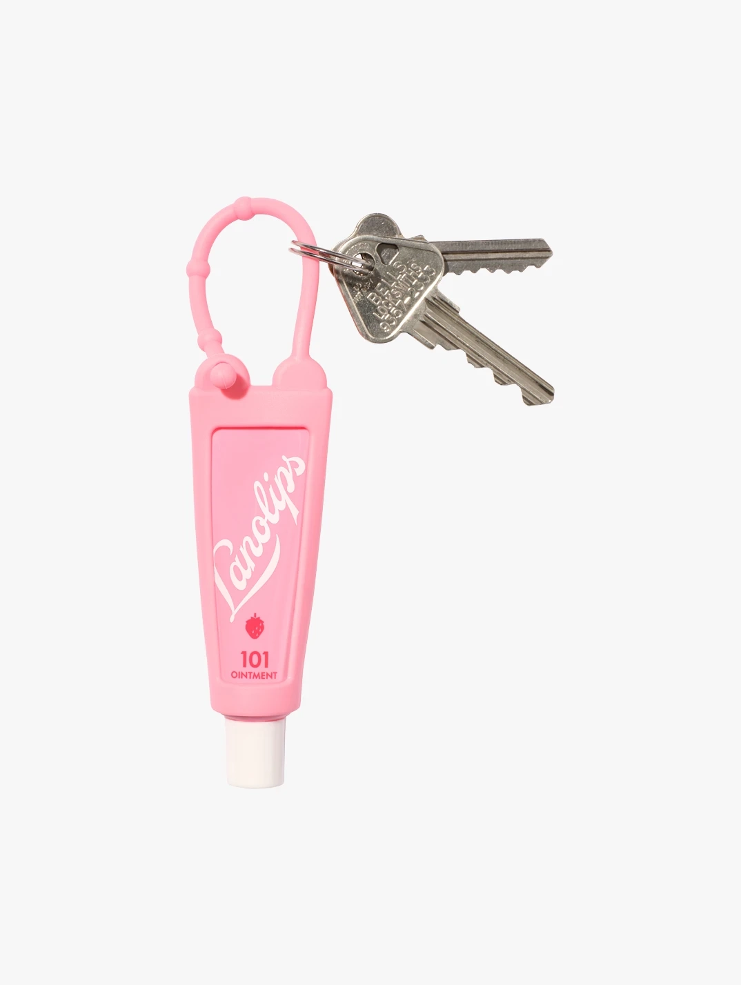 Alternative Image LANOLIPS 101 Strawberry Bauble Keyring