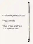 Alternative Image ILIA Beauty Angled Liner& Smudger Brush