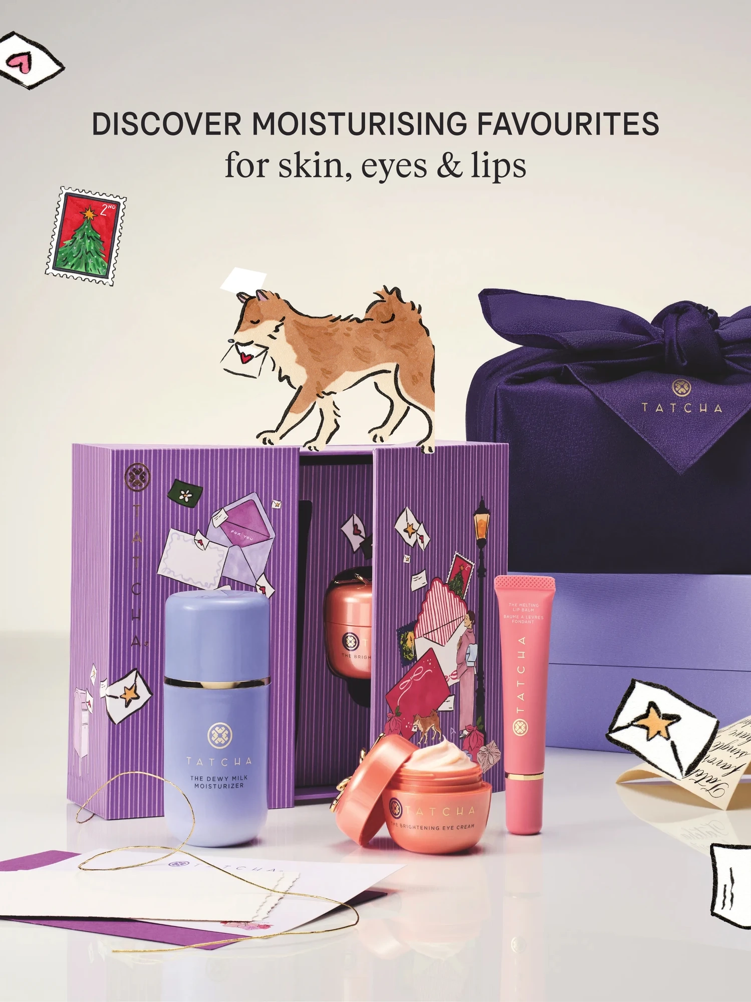 Alternative Image TATCHA Dewy Bright Glossy Set