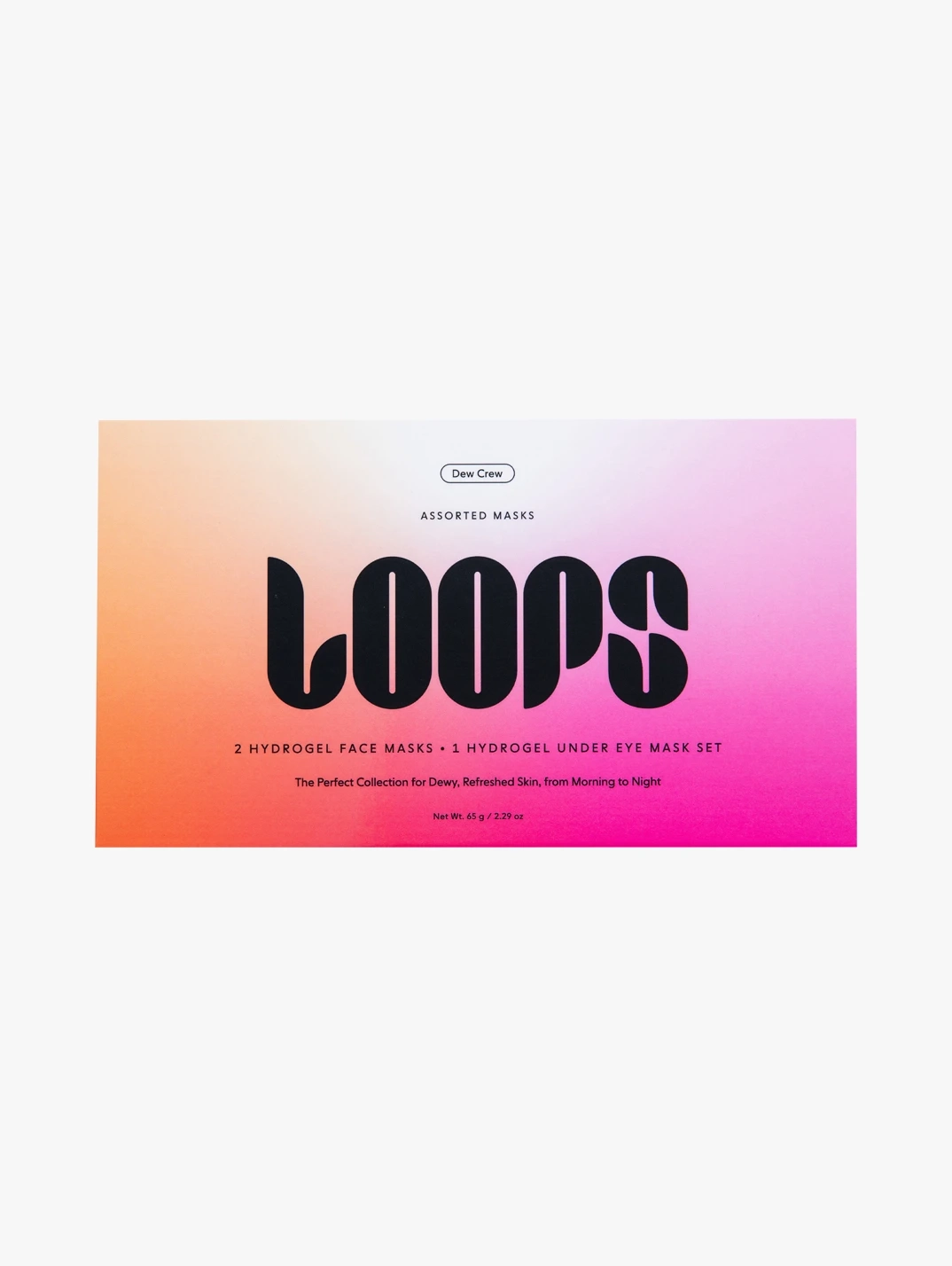 Hero LOOPS Dew Crew Assorted Eye Face Masks