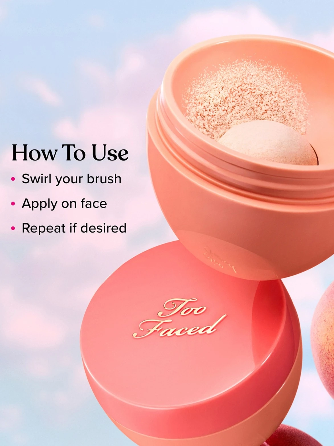 Alternative Image Too Faced Peach Perfector Loose Setting Powder