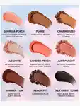 Swatch Too Faced Sweet Peach Eye Shadow Palette