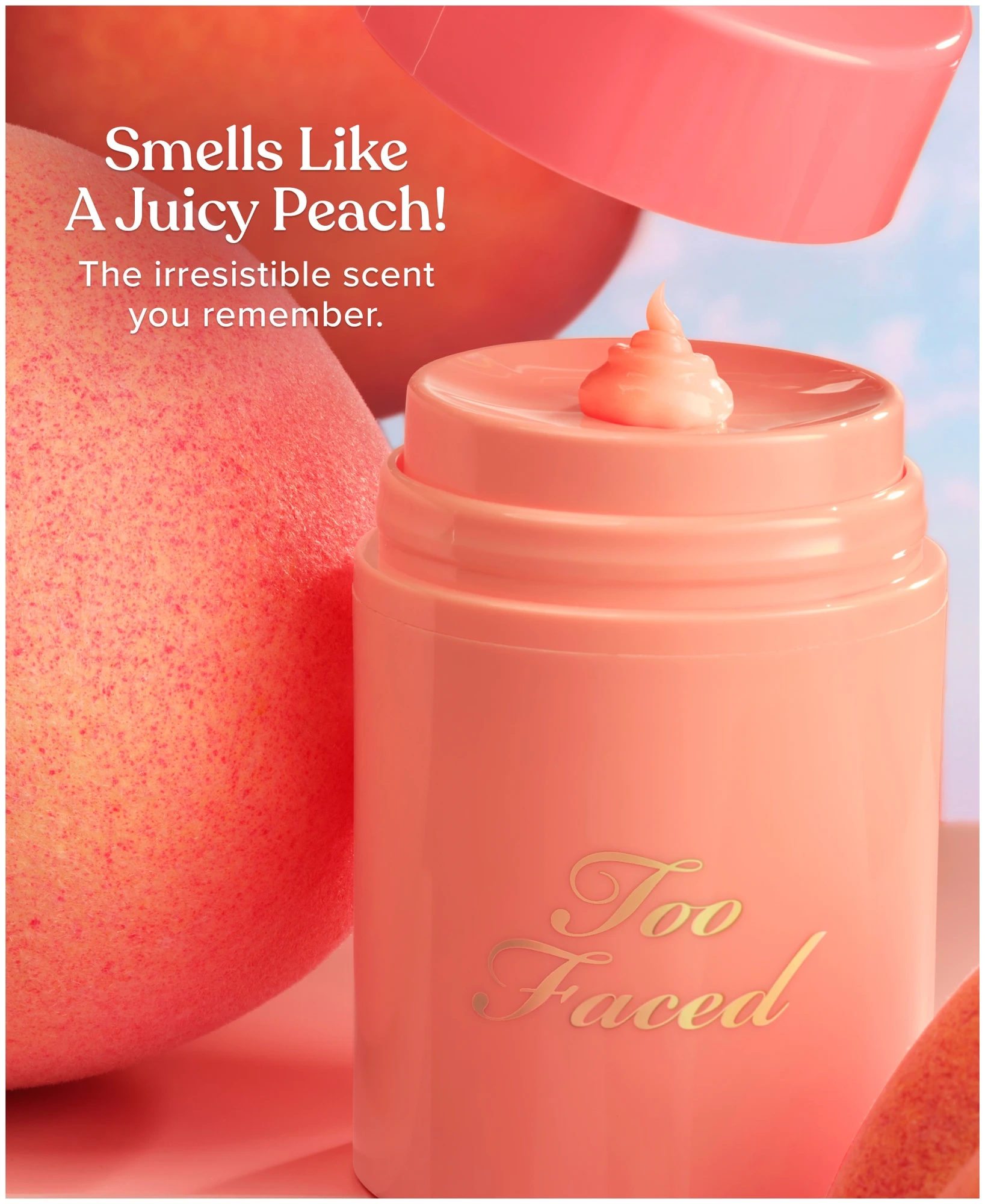 Alternative Image Too Faced Primed& Peachy Hydrating Face Primer.