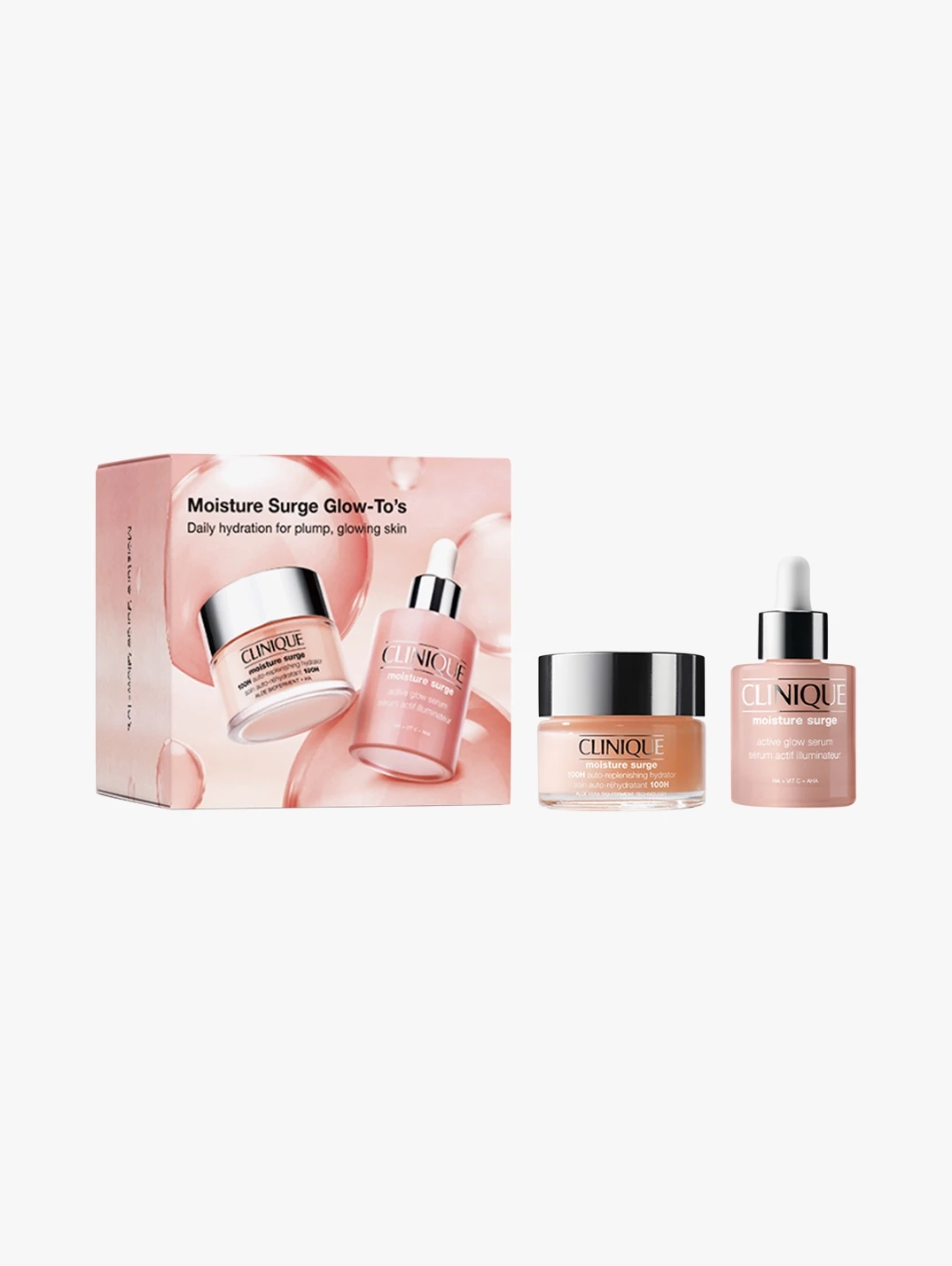 Hero CLINIQUE Moisture Surge Glow Tos Set