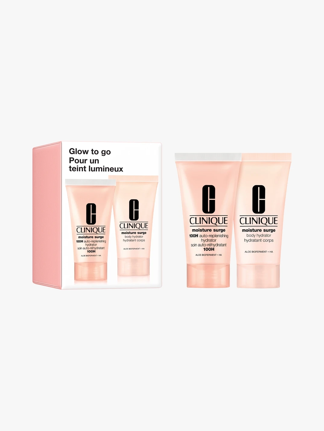 Hero CLINIQUE Glow To Go Set