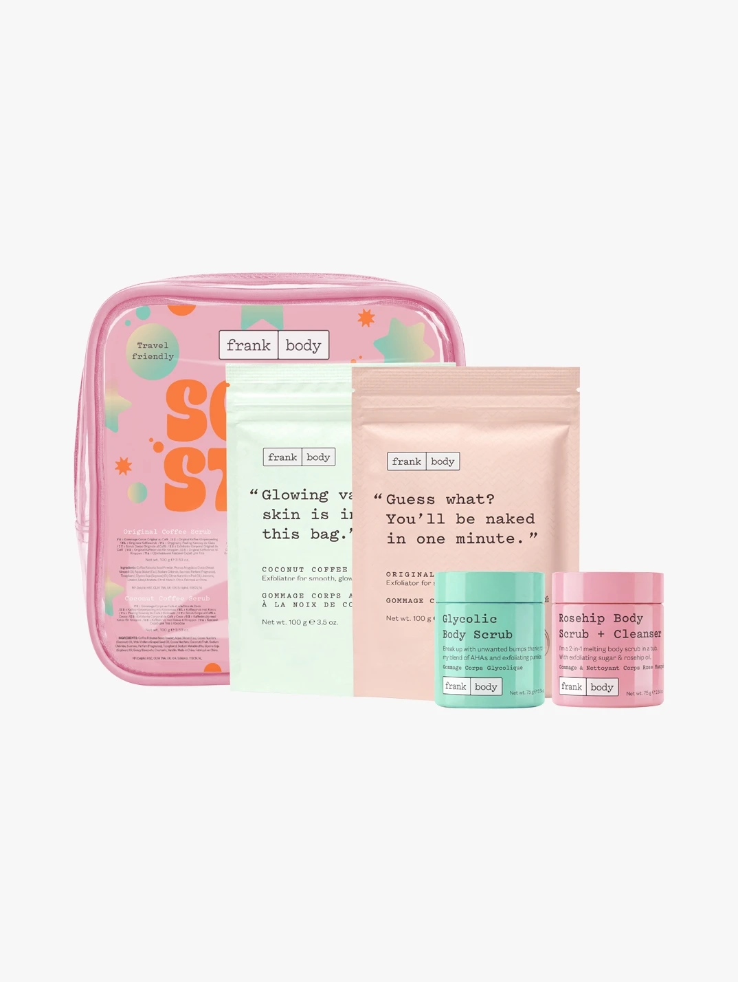Hero Frank Body Scrub Stars Kit