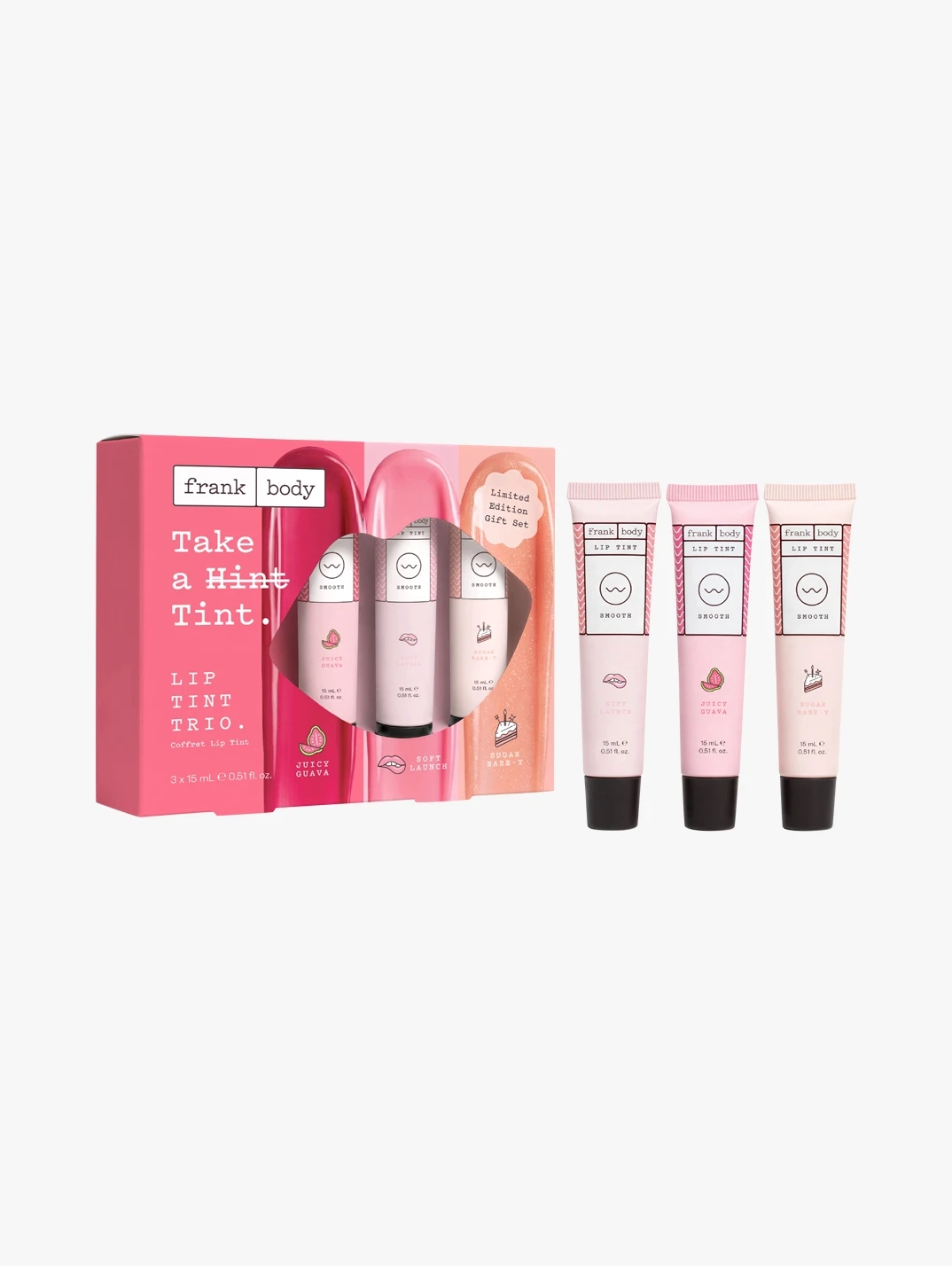 Hero Frank Body Take A Hint Tint Lip Kit