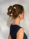 Alternative Image KITSCH Metal Clam Shell Hair Clip Set
