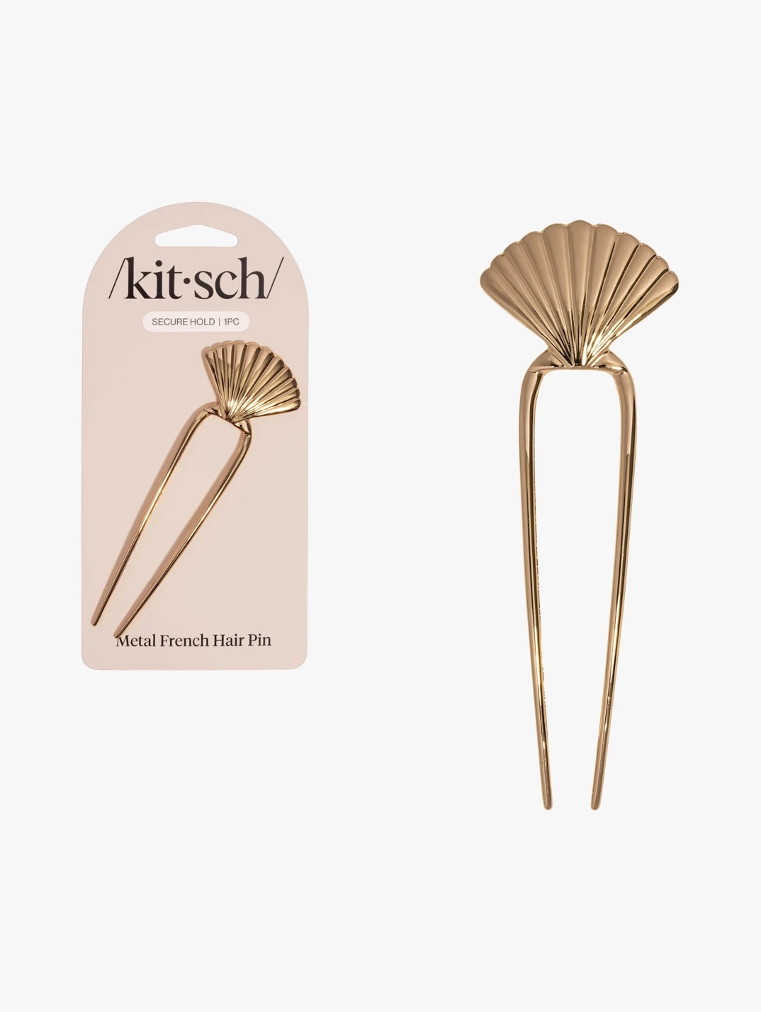 Hero KITSCH Metal Clam Shell French Hair Pin