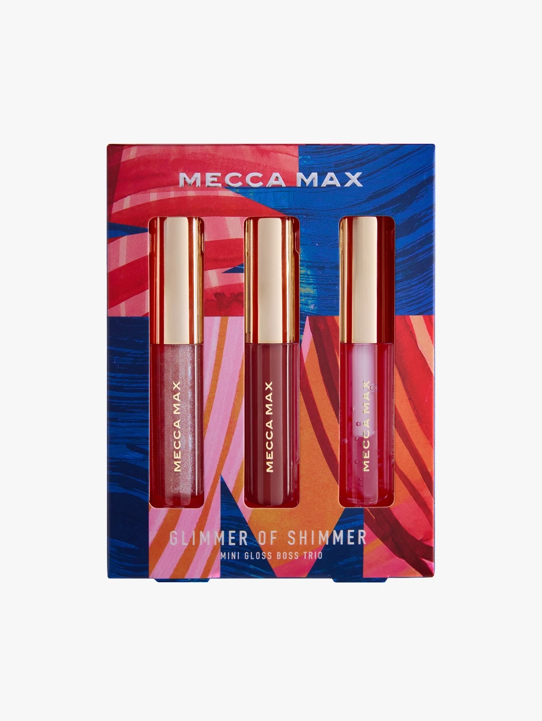 Alternative Image MECCAMAX Glimmerof Shimmer Mini Gloss Boss Trio