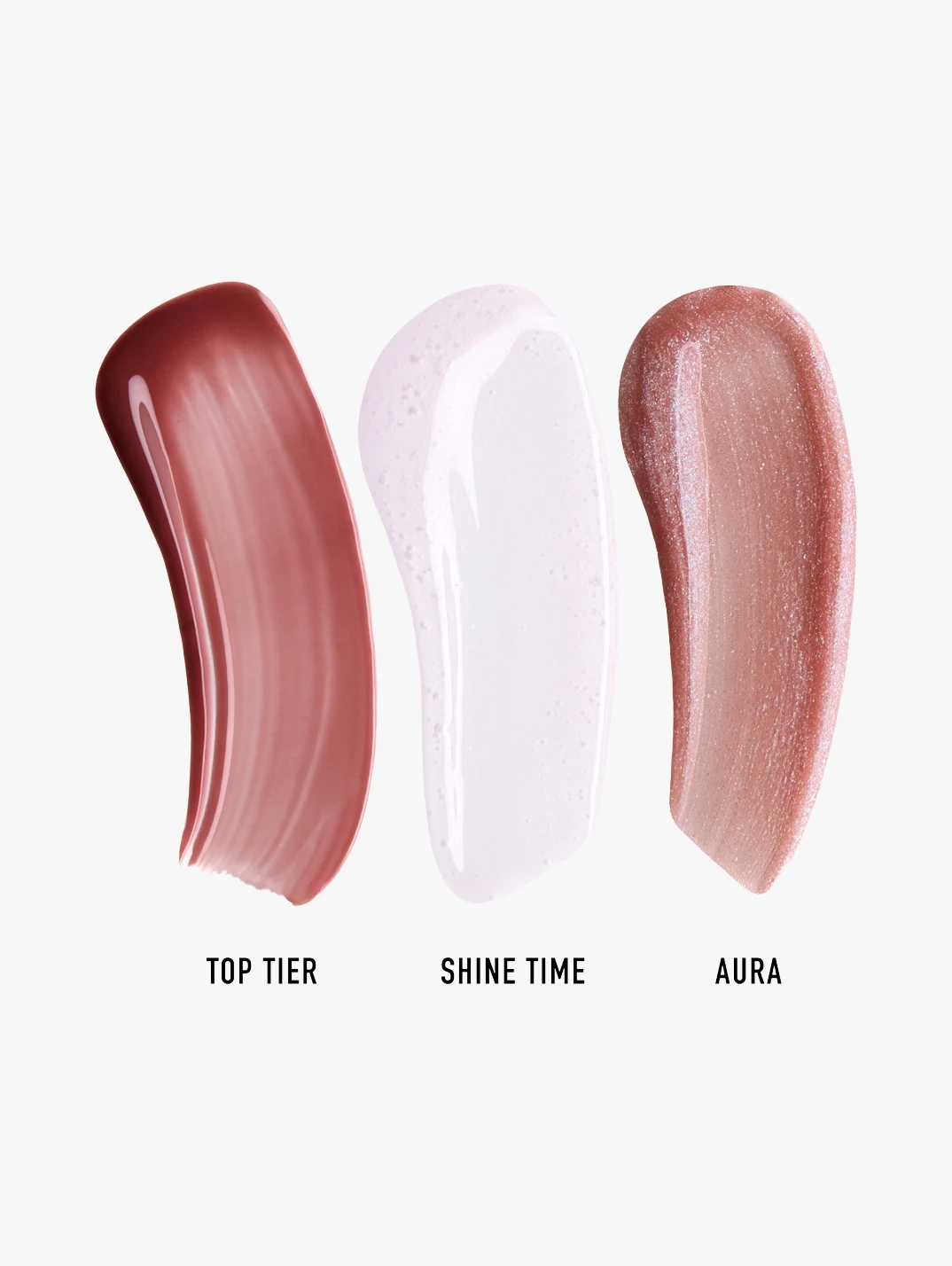 Swatch MECCAMAX Glimmerof Shimmer Mini Gloss Boss Trio