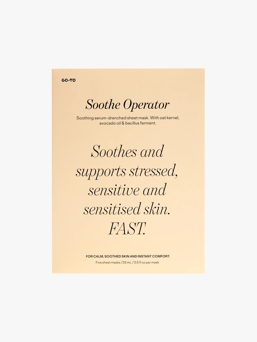 Hero GOTO Soothe Operator Mask Five Pack