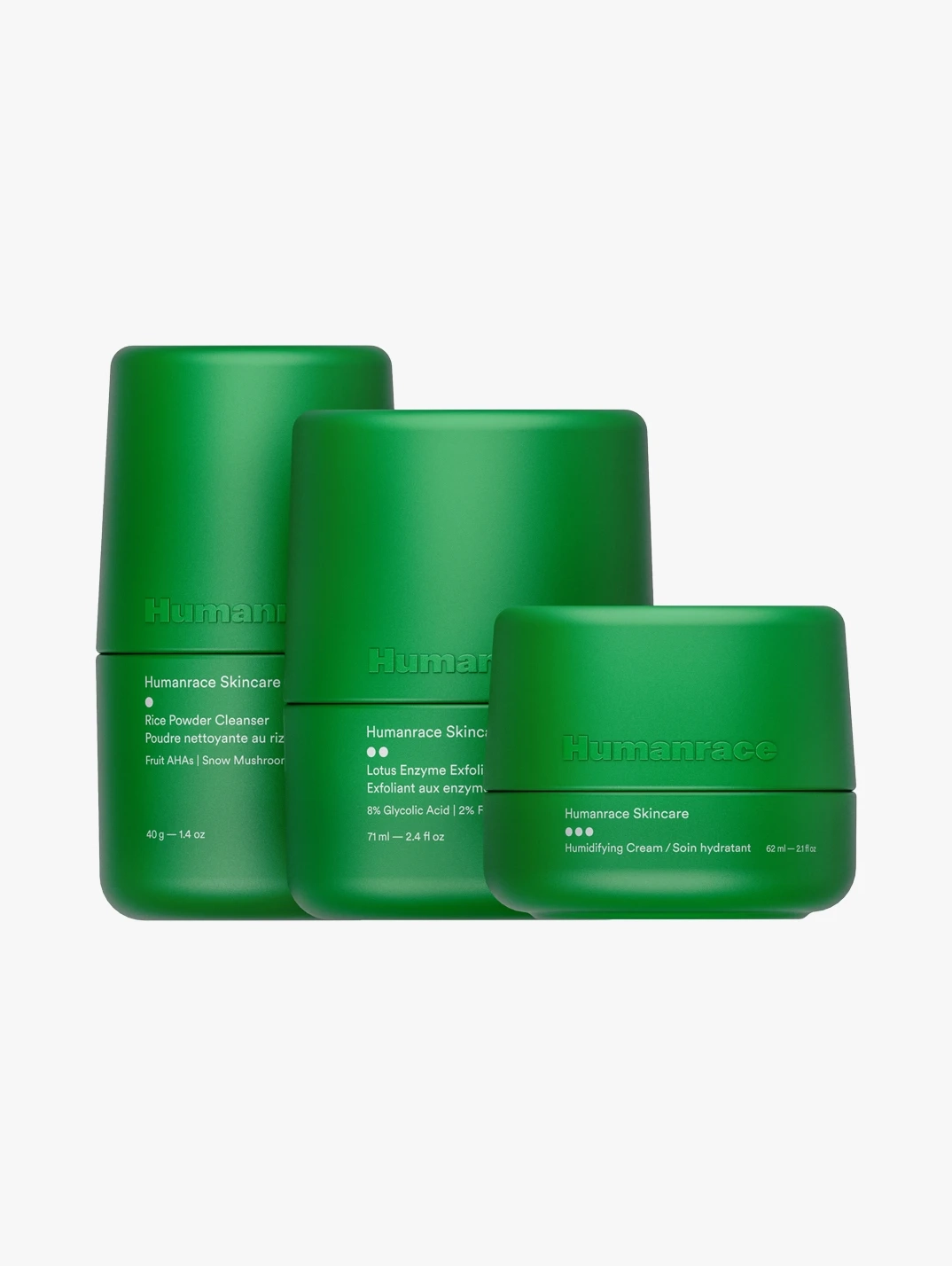 Hero HUMANRACE Three Minute Facial Routine Kit