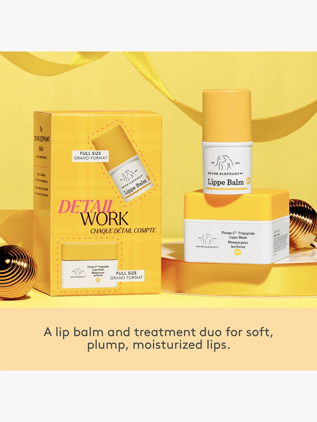 Alternative Image DRUNKELEPHANT Detail Work Lippe Kit