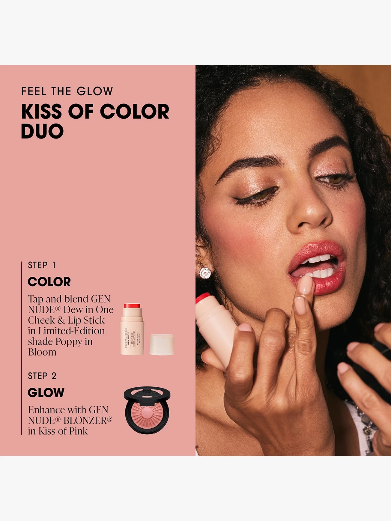 Alternative Image Bare Minerals Kiss Of Color Duo
