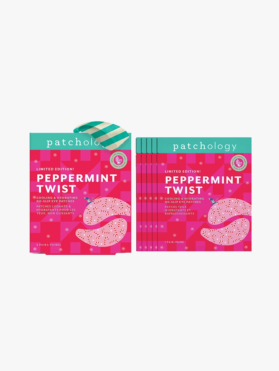 Hero PATCHOLOGY Peppermint Twist No Slip Eye Patches5 Pk