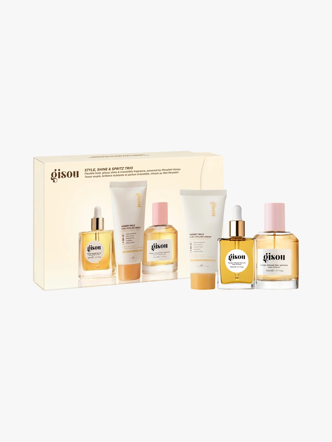 Hero Gisou Style Shine Spritz Trio Set