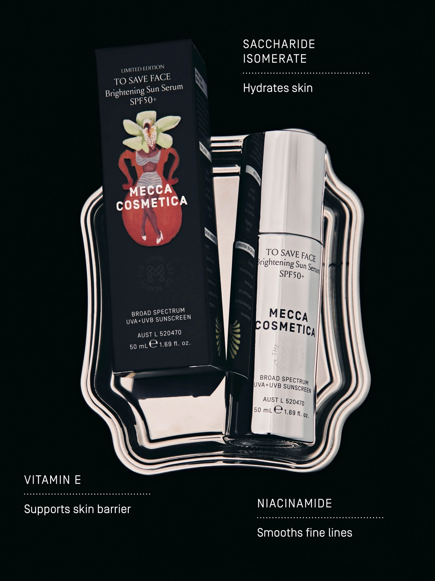 Alternative Image MECCACOSMETICA To Save Face Limited Edition Brightening Sun Serum SP F50+