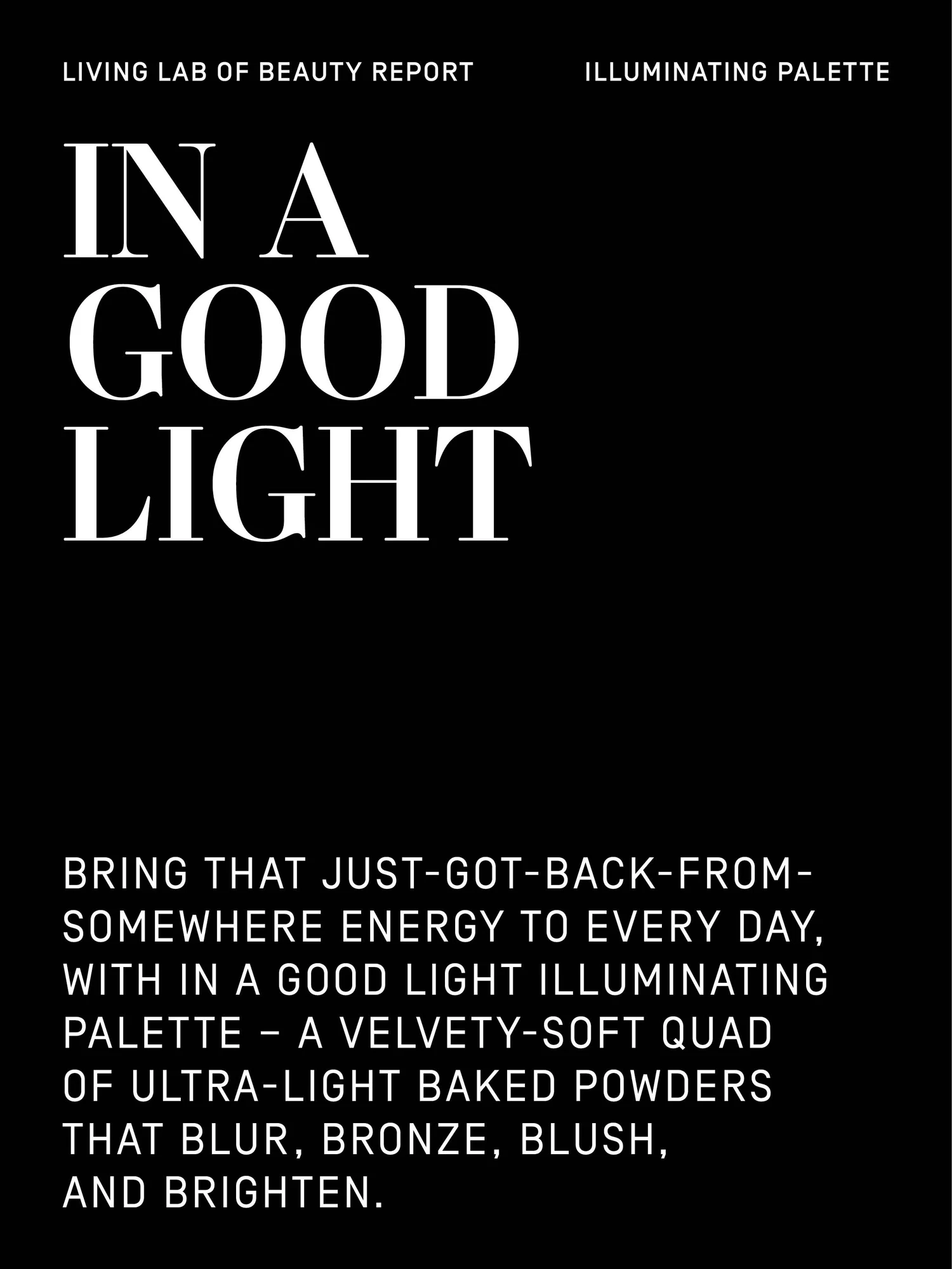 Alternative Image MECCACOSMETICA In A Good Light Illuminating Palette First Sunlight