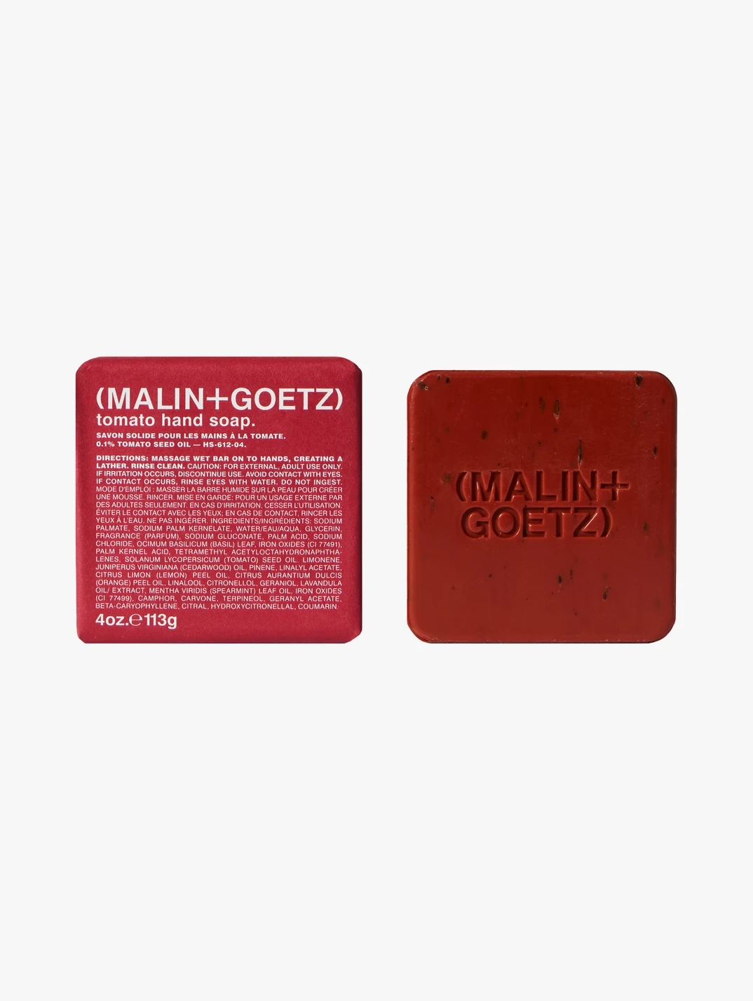 Hero MALI N+ GOETZ Tomato Hand Bar Soap