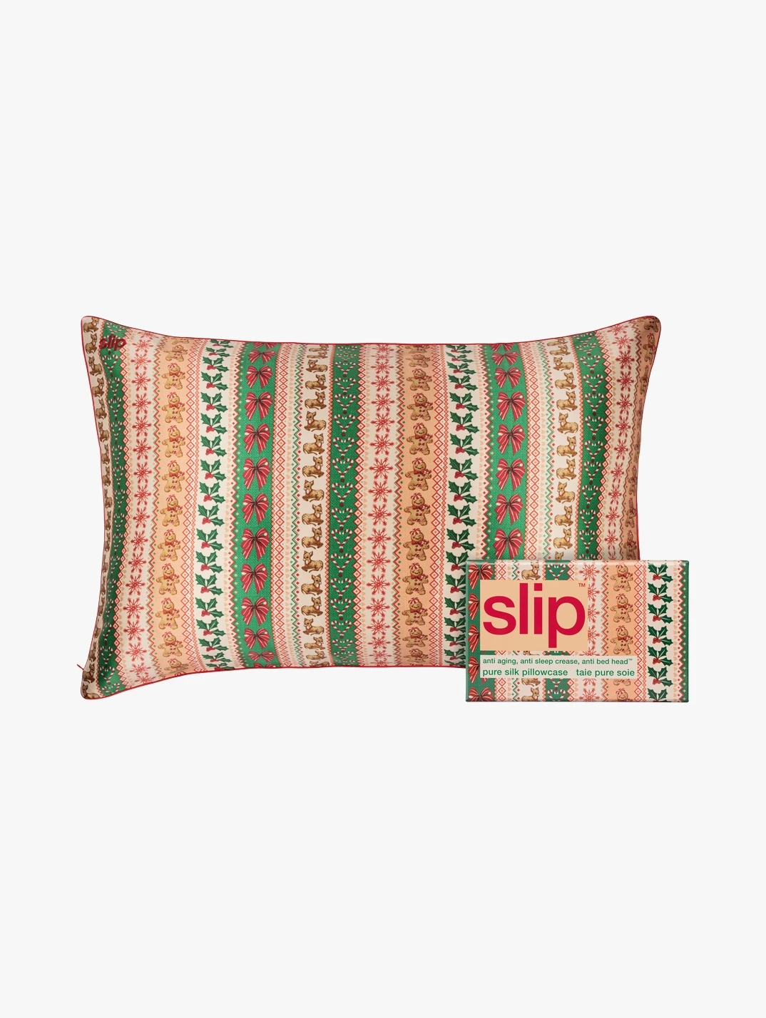 Hero Slip Pure Silk Pillowcase Evie