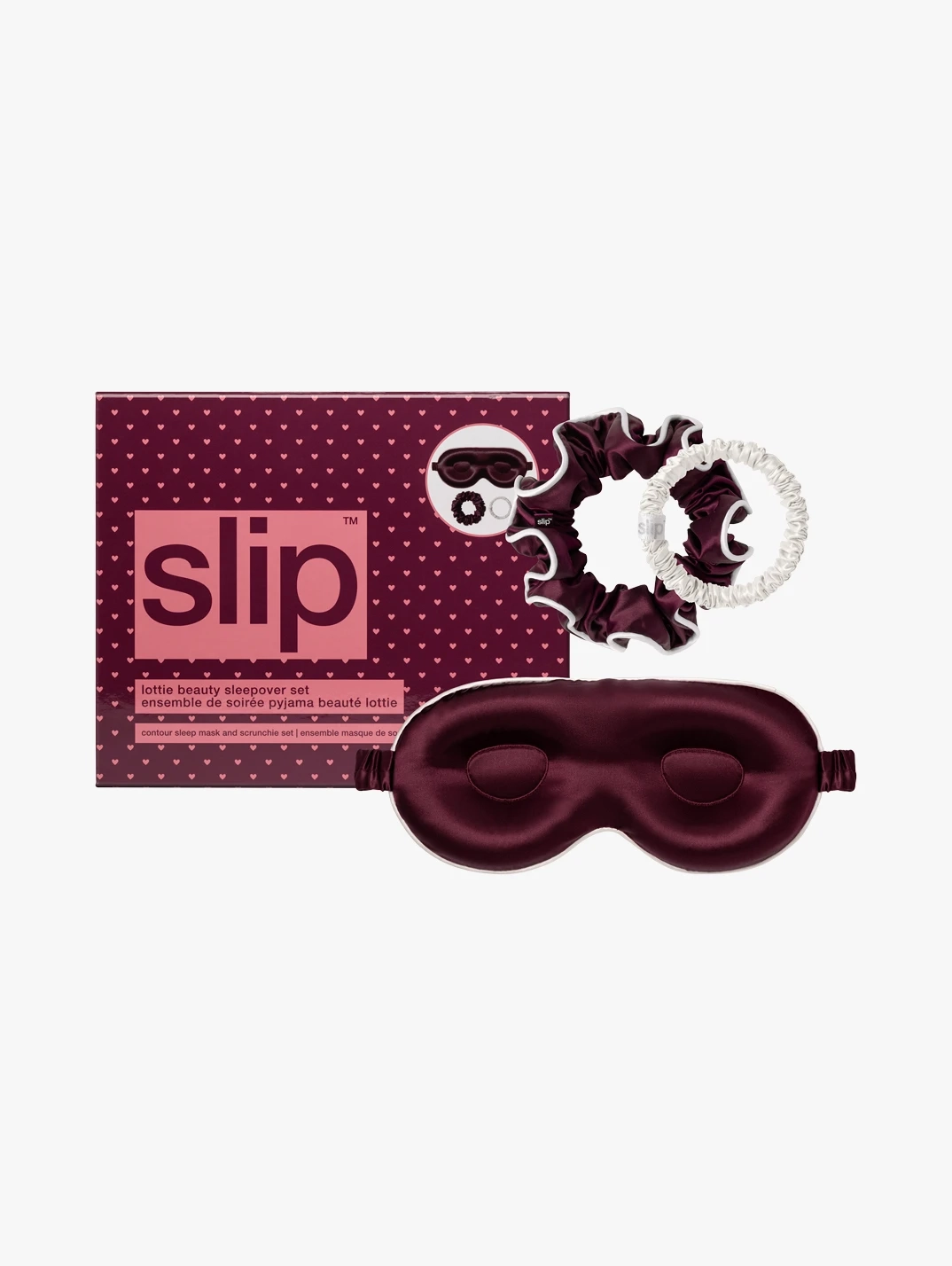Hero Slip Pure Silk Beauty Sleepover Set