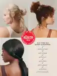 Alternative Image Slip Pure Silk Skinny Scrunchies Heart Tin