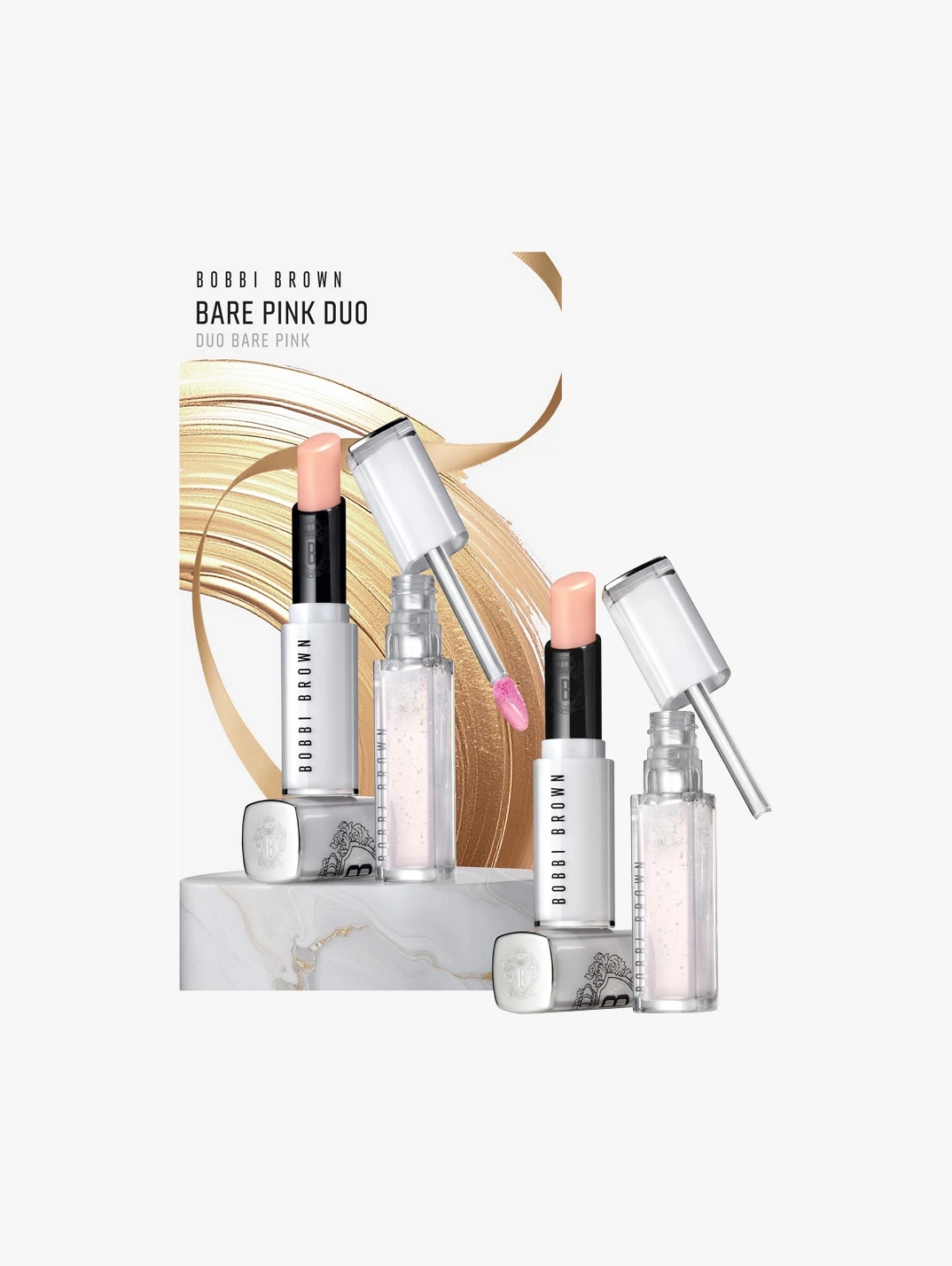 Hero Bobbi Brown Bare Pink Lip Duo