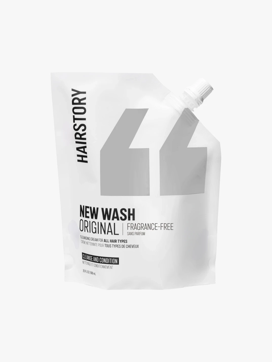 Hero Hairstory New Wash Original Fragrance Free Refill