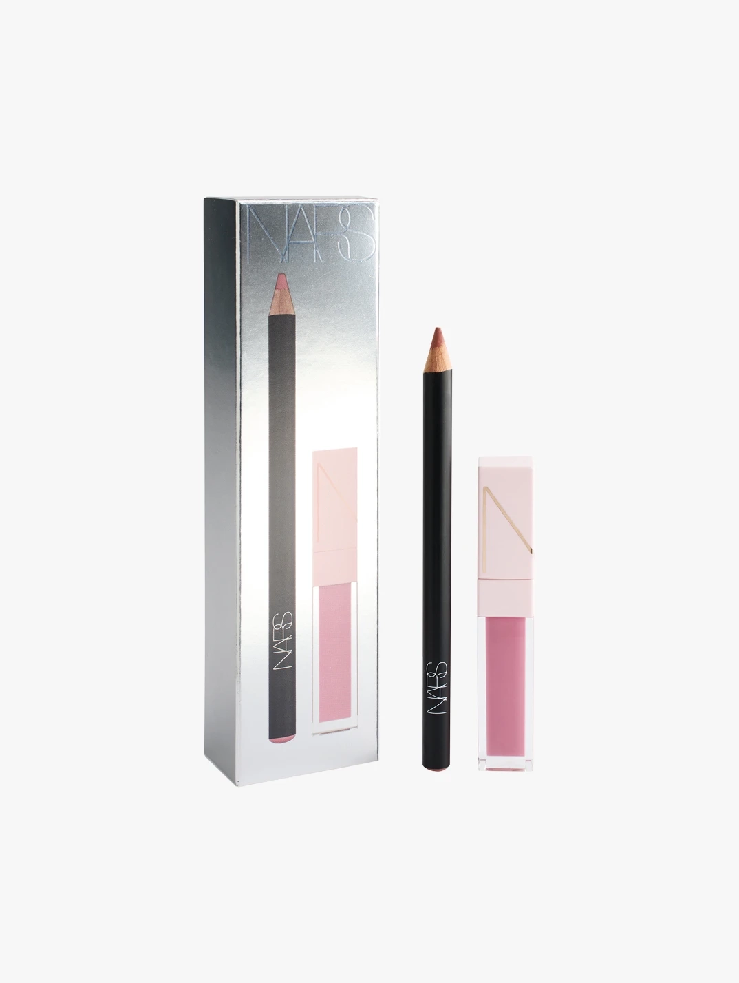 Hero NARS Line Shine Lip Duo Babylon Pink First Move